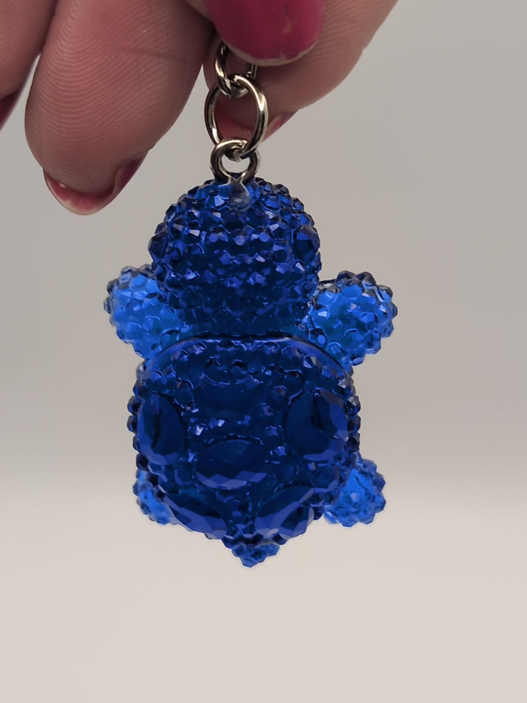 Whimsical Turtle Keychain
