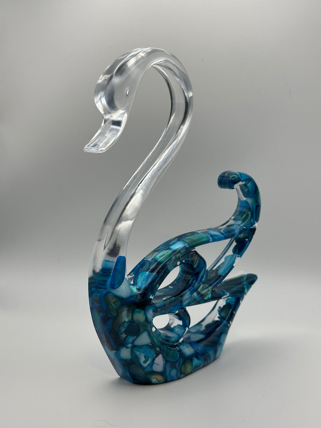 Elegant swans