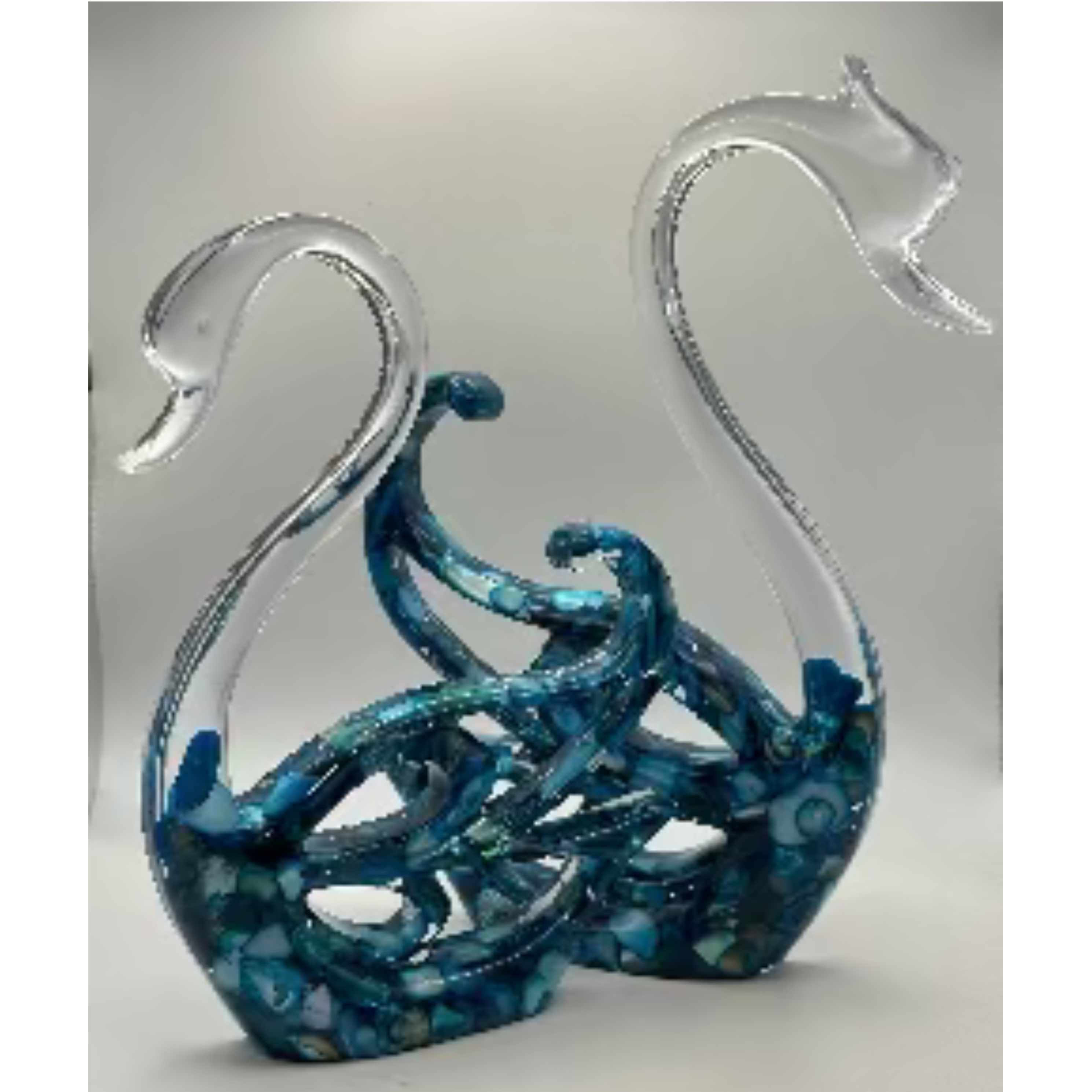 Elegant swans