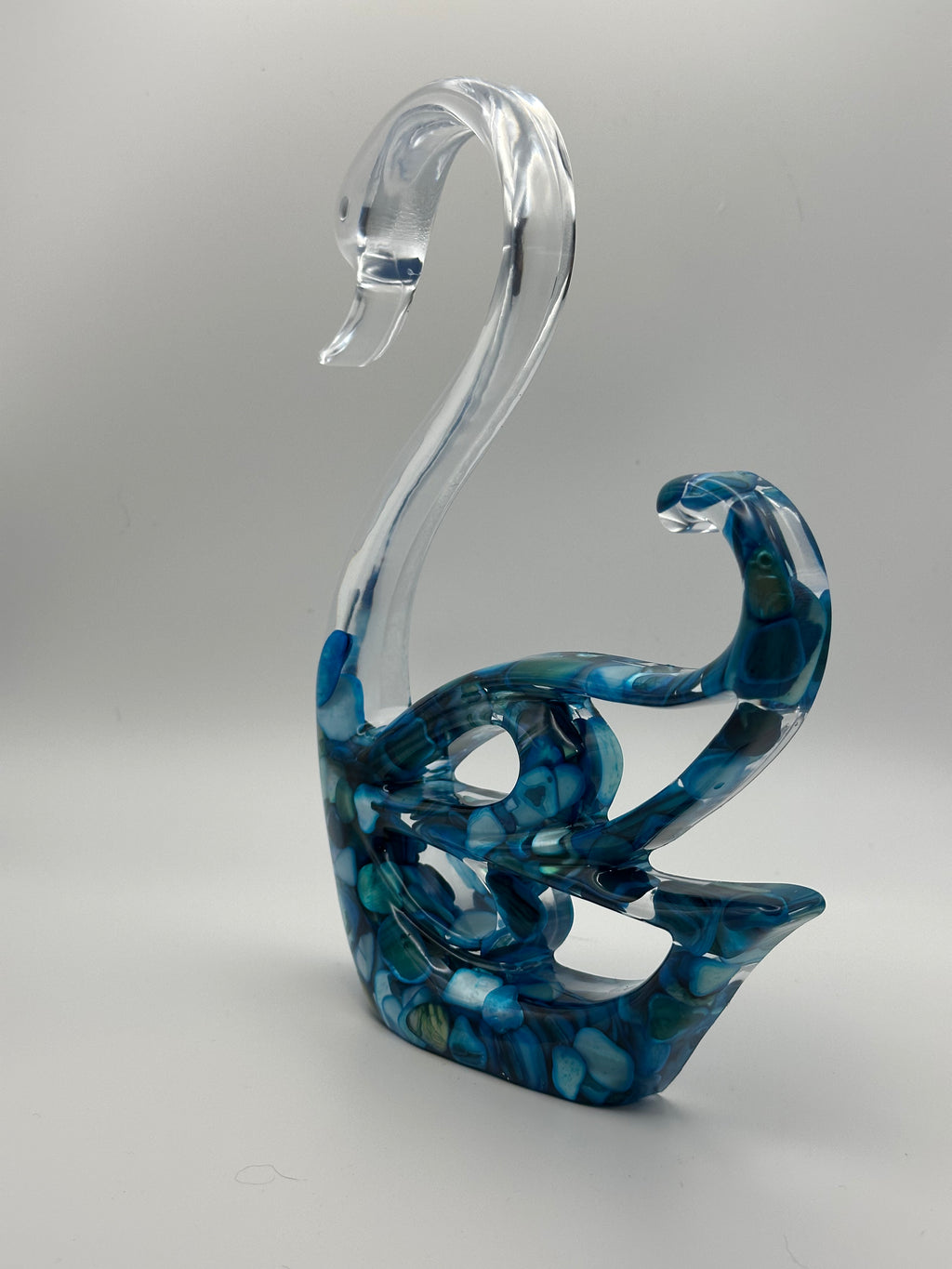 Elegant swans